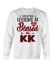 One Blessed Kk - Red Crewneck Sweatshirt tile