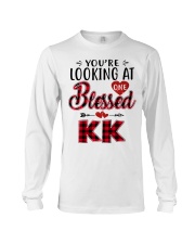 One Blessed Kk - Red Long Sleeve Tee tile