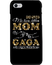 Mom And Gaga - Bling M Phone Case tile