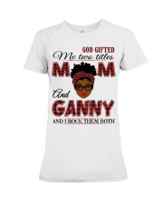 Mom And Ganny Rock Them Both - B2 Premium Fit Ladies Tee tile