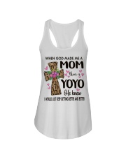 Mom Then A Yoyo - Cross Ladies Flowy Tank tile