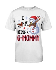 I Love Being A G-Mommy - Xmas Classic T-Shirt front