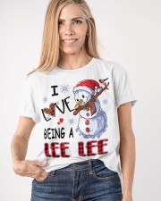 I Love Being A Lee Lee - Xmas Classic T-Shirt apparel-classic-tshirt-lifestyle-front-100