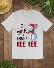 I Love Being A Lee Lee - Xmas Classic T-Shirt lifestyle-mens-crewneck-front-18