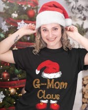 G-Mom Claus - Funny Christmas Classic T-Shirt custom-t-shirts-classic-lifestyle-front-331