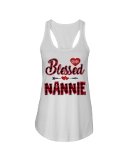 Blessed Nannie - Red Ladies Flowy Tank tile