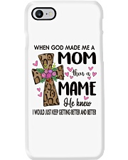 Mom Then A Mame - Cross Phone Case tile