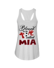 Blessed To Be Called Mia - Red Ladies Flowy Tank tile