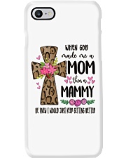 Mom Then A Mammy - Cross 2 Phone Case tile
