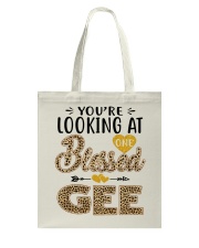 One Blessed Gee - Leo Tote Bag tile