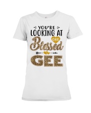 One Blessed Gee - Leo Premium Fit Ladies Tee tile