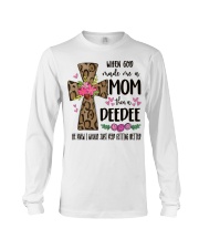 Mom Then A Deedee - Cross 2 Long Sleeve Tee tile