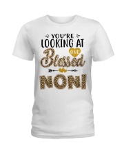 One Blessed Noni - Leo Ladies T-Shirt tile