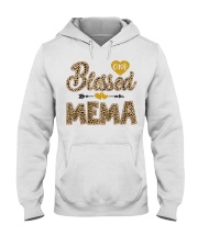 Blessed Mema - Leo Hooded Sweatshirt tile