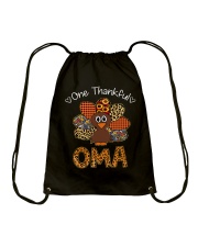 One Thankful Oma - Turkey Drawstring Bag tile
