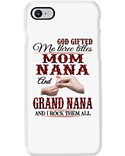 Mom Nana And Grand Nana - I Rock Them All Phone Case tile