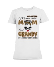 Mom And Grandy - 2022.Png Premium Fit Ladies Tee tile