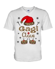 Gagi Claus - Funny V-Neck T-Shirt tile