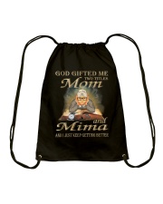 Mom And Mima Drawstring Bag tile