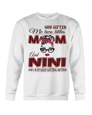 Mom And Nini - Red 2022 .Png Crewneck Sweatshirt tile
