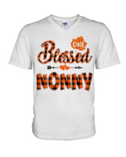 Blessed Nonny - Autumn V-Neck T-Shirt tile