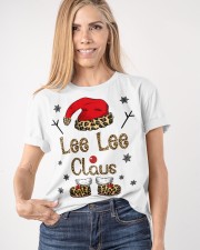 Lee Lee Claus - Funny Classic T-Shirt apparel-classic-tshirt-lifestyle-front-100