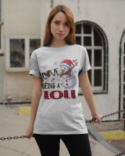 I Love Being A Loli - Xmas Classic T-Shirt apparel-classic-tshirt-lifestyle-19