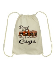 Blessed To be Called Gigi- Autumn Drawstring Bag tile