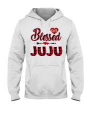 Blessed Juju - Red Hooded Sweatshirt tile