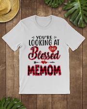 One Blessed Memom - Red Classic T-Shirt lifestyle-mens-crewneck-front-18