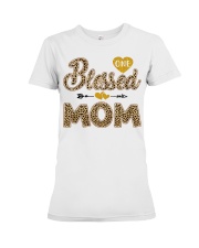 Blessed Mom - Leo Premium Fit Ladies Tee tile