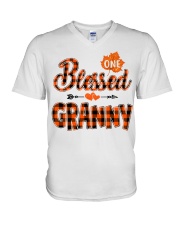 Blessed Granny - Autumn V-Neck T-Shirt tile