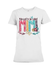 Blessed To Be Called Mimi - Art Premium Fit Ladies Tee tile