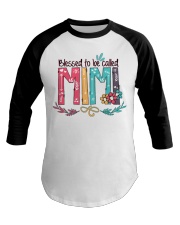 Blessed To Be Called Mimi - Art Baseball Tee tile