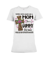 Mom Then A Gummy - Cross Premium Fit Ladies Tee tile