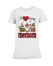 I Love Being Memom - R Premium Fit Ladies Tee tile