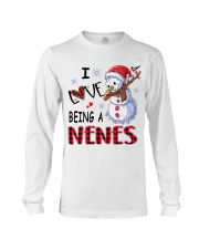 I Love Being A Nenes - Xmas Long Sleeve Tee tile