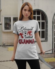 Blessed To Be Called Glamma - Red Classic T-Shirt apparel-classic-tshirt-lifestyle-19