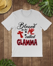 Blessed To Be Called Glamma - Red Classic T-Shirt lifestyle-mens-crewneck-front-18
