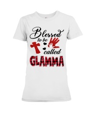 Blessed To Be Called Glamma - Red Premium Fit Ladies Tee tile