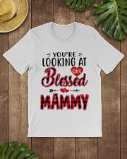 One Blessed Mammy - Red Classic T-Shirt lifestyle-mens-crewneck-front-18