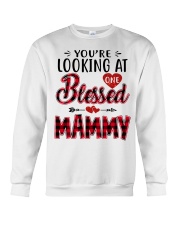 One Blessed Mammy - Red Crewneck Sweatshirt tile