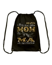 Mom And Ma - Bling M Drawstring Bag tile