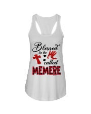 Blessed To Be Called Memere - Red Ladies Flowy Tank tile