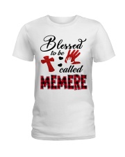 Blessed To Be Called Memere - Red Ladies T-Shirt tile