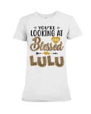 One Blessed Lulu - Leo Premium Fit Ladies Tee tile