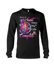 Being An Aunt Makes My Life Complete Long Sleeve Tee tile