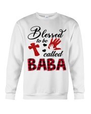 Blessed To Be Called Baba - Red Crewneck Sweatshirt tile
