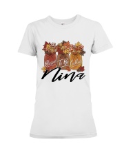 Blessed To Be Called Nina - M Premium Fit Ladies Tee tile