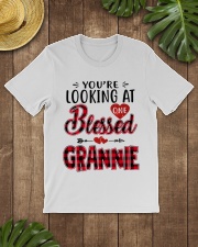 One Blessed Grannie - Red Classic T-Shirt lifestyle-mens-crewneck-front-18